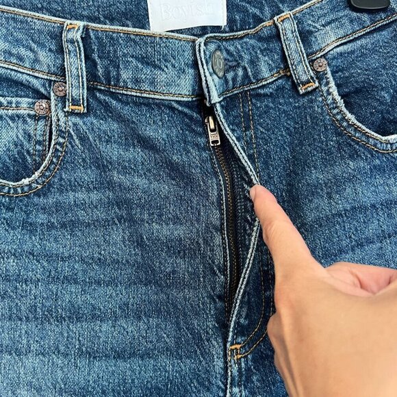 Boyish The ZACHARY High Rise Skinny Fit Stretch Denim Sz 26 in STARFIGHT - Picture 6 of 10